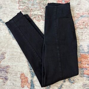 Ioanna Kourbela‎ High Rise Skinny Black Jeans Women’s Medium Waist 26”